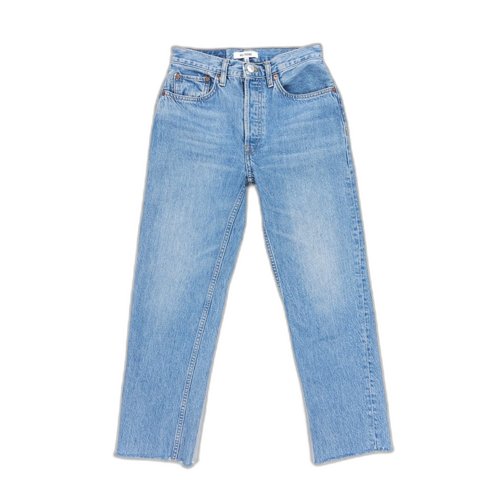 RE/DONE 70s Stove Pipe Jeans Medium Vain Beachy Boho Grunge Indie Minimal Y2k 26